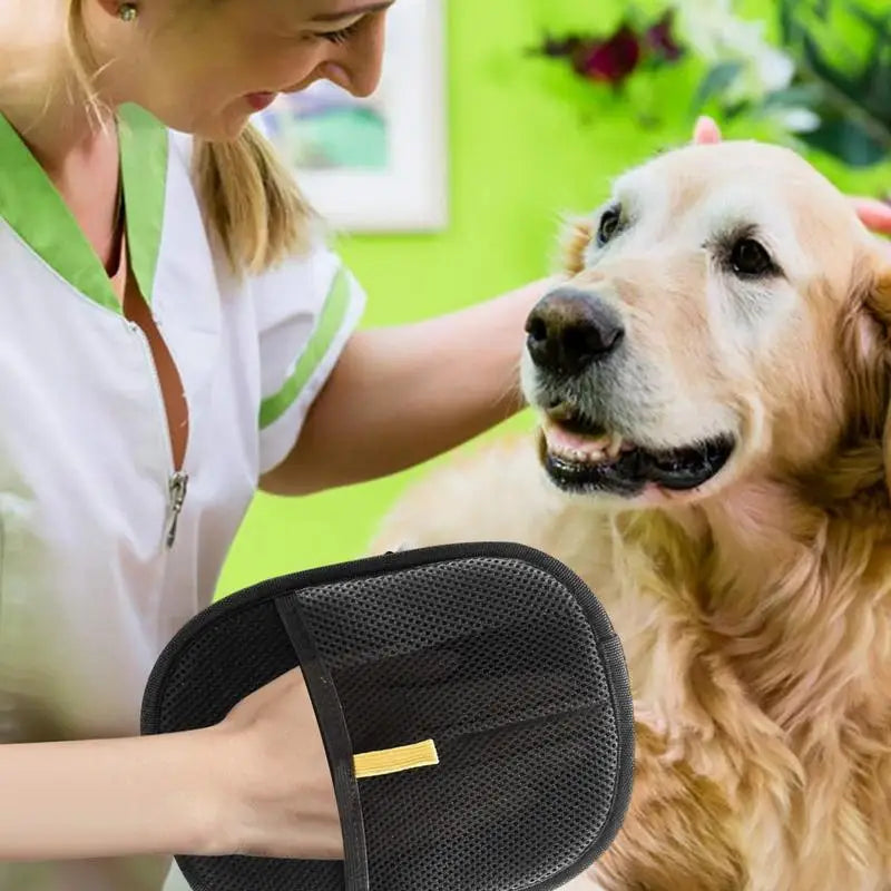 Gant de nettoyage pour animaux | Réutilisable & sans produits chimiques | Élimination facile des poils