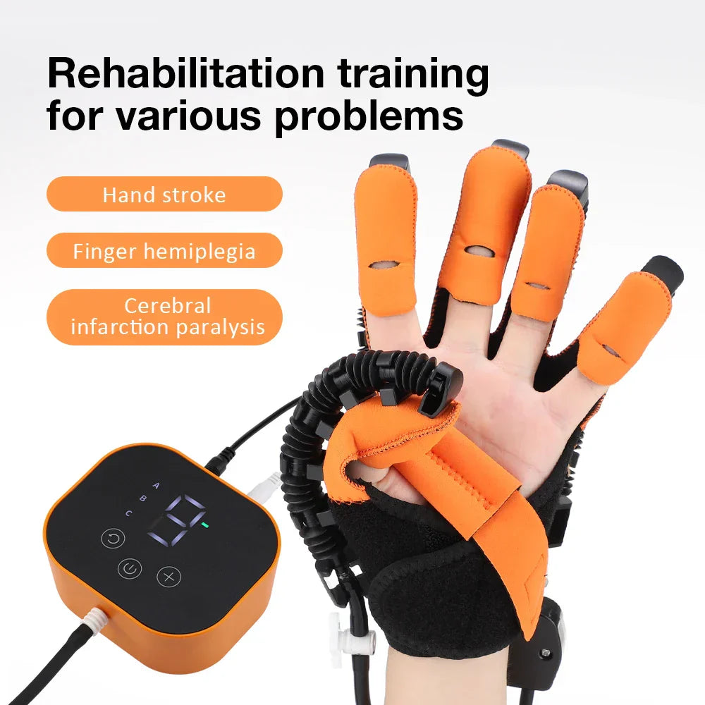 Gant de rééducation électrique 3-en-1 pour la réhabilitation après un AVC et thérapie des mains – Soren