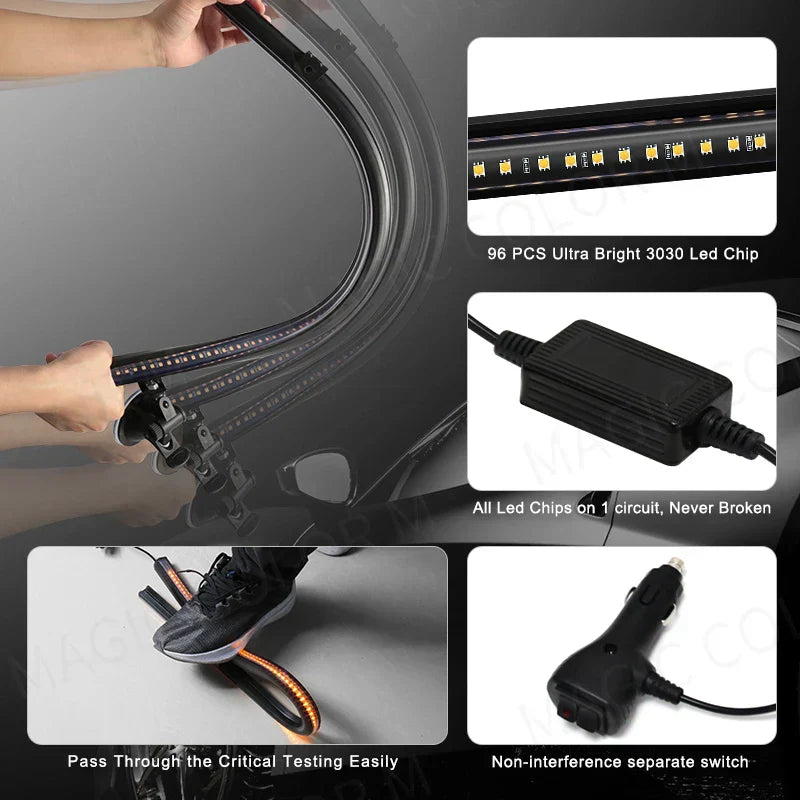 96 LED Stroboscope – Veyra – (Alerte auto)