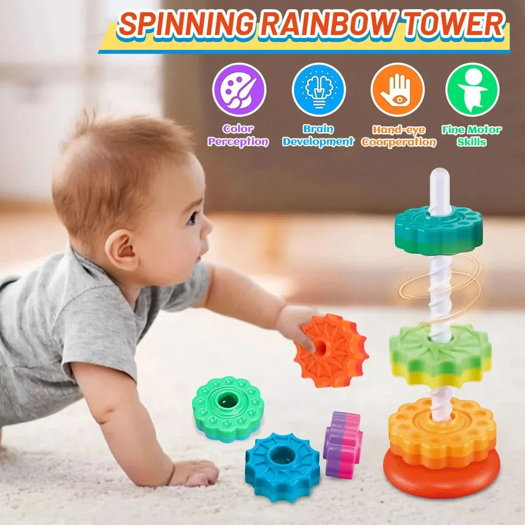 Jouet à empiler pour bébés – Éveil et apprentissage