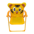 Chaise Enfant Pliable avec Imprimé Animaux - Légère et Idéale pour Activités de Plein Air