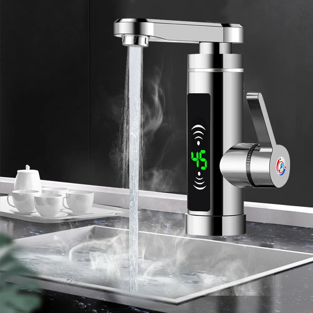 Robinet de cuisine numérique avec chauffage instantané