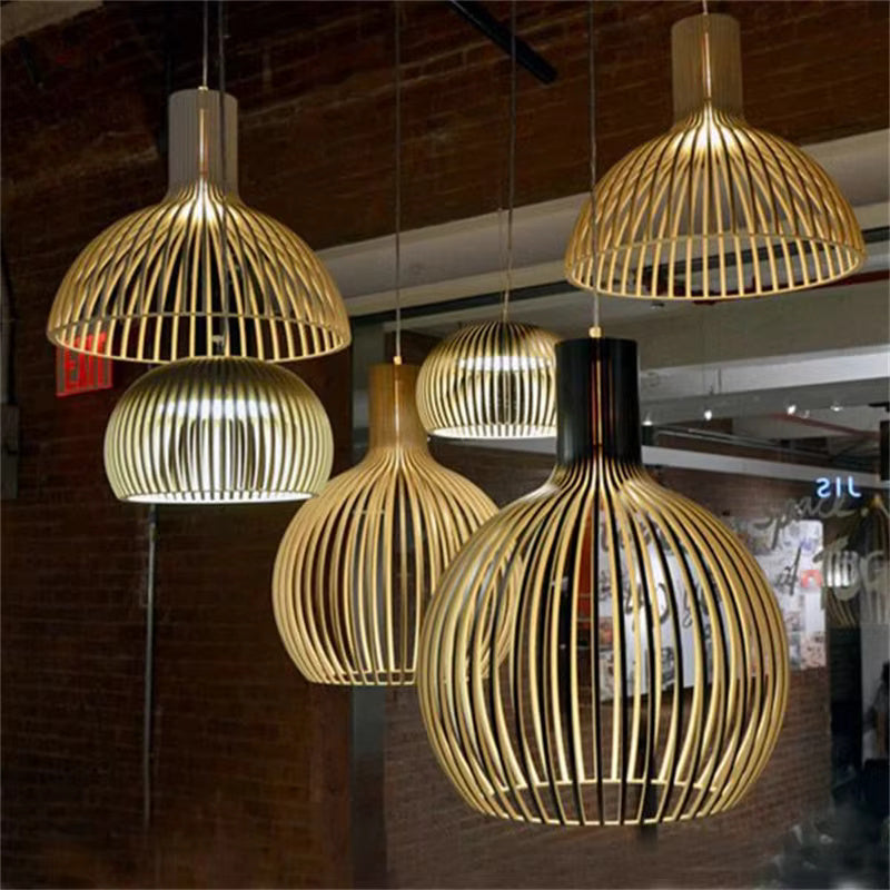 Suspension Natura Orb – Design en Bois Organique pour Intérieurs Chaleureux