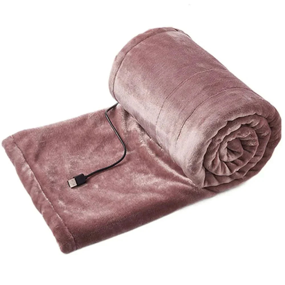 HEATEASE – Couverture chauffante USB portable avec 3 niveaux de chaleur