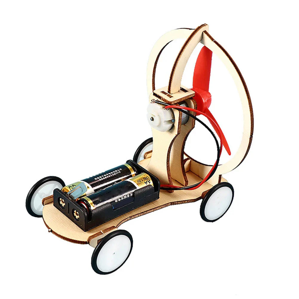 Bateau Éducatif en Bois DIY – Construisez Votre Propre Bateau Jouet Électrique