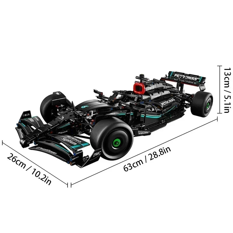 Kit de Construction de Voiture de Course - Modèle Passionnant pour les Passionnés