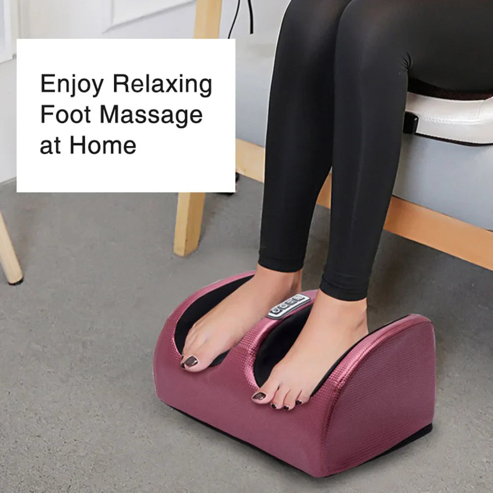 Appareil de massage électrique pour les pieds avec chauffage et thérapie shiatsu - RelaxFoot