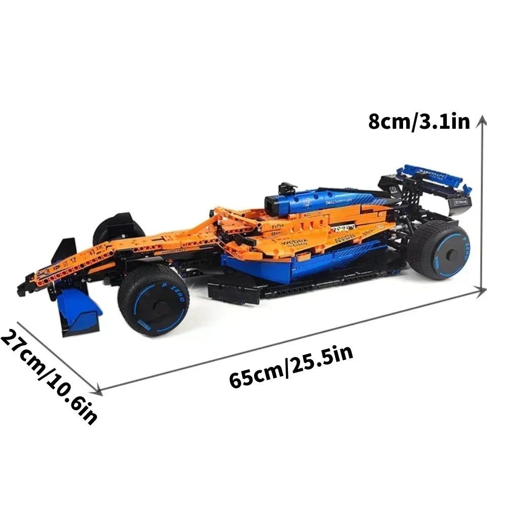 Kit de Construction de Voiture de Course - Modèle Passionnant pour les Passionnés