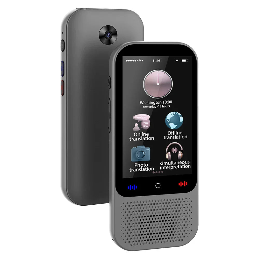 Appareil portable de traduction de langues avec 138 langues et support hors ligne