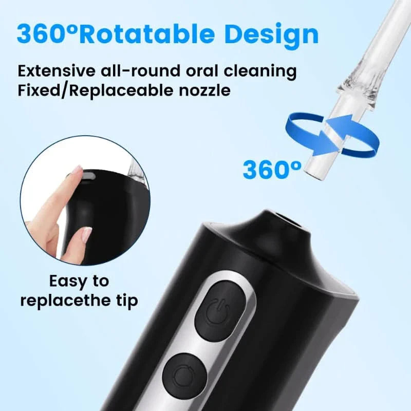 Hydropulseur rechargeable pour soins dentaires