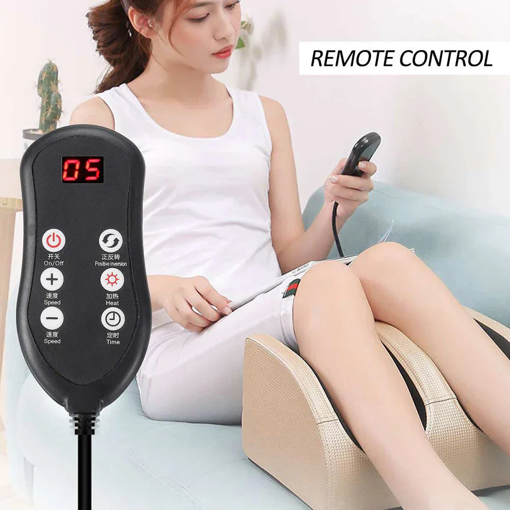 Appareil de massage électrique pour les pieds avec chauffage et thérapie shiatsu - RelaxFoot