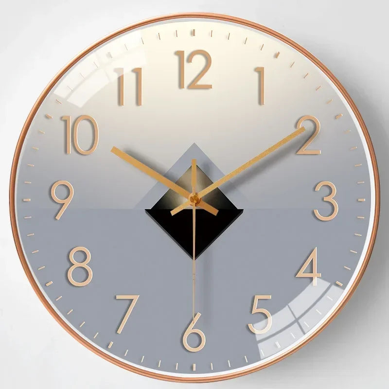 Horloge murale élégante, silencieuse et idéale pour chaque pièce
