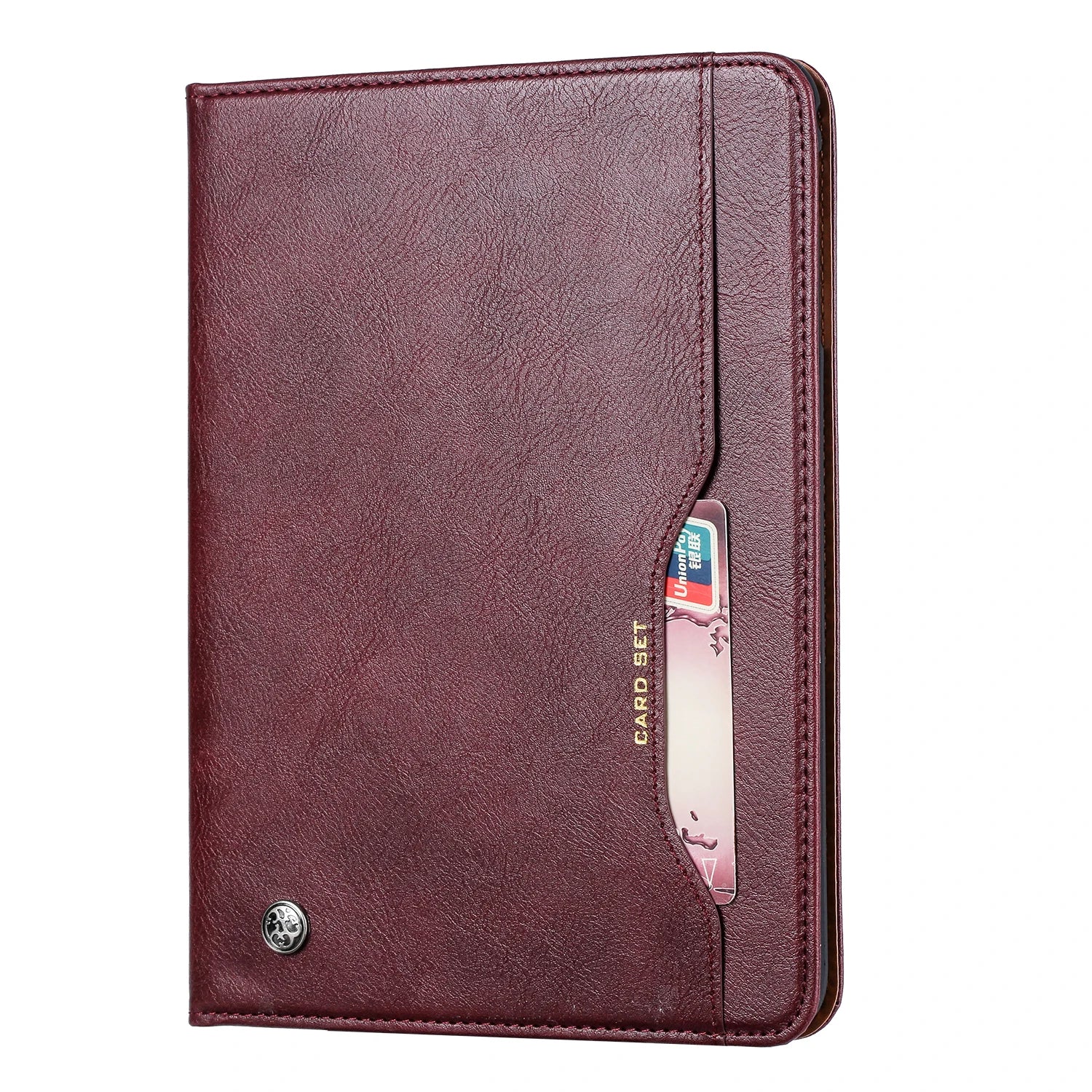 Étui en cuir pour iPad 9,7 (2017-2018), 10,2 (7e/8e génération), Air 2/3/4, Pro 9,7/10,5/11 - Étanche, Résistant aux chocs, Housse de tablette professionnelle