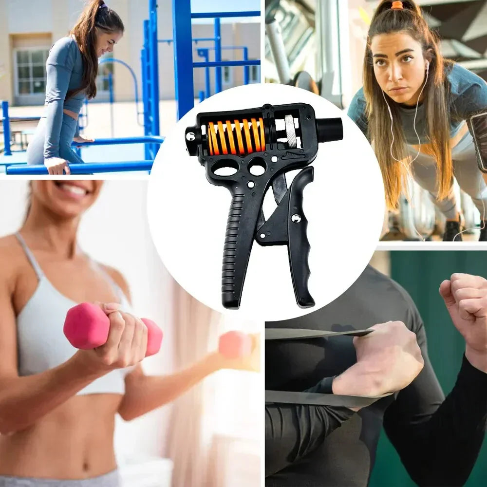 Skanto | Outil de musculation à prise réglable de 5 à 165 kg - Élargisseur de doigts pour l'entraînement des bras, des poignets et des avant-bras