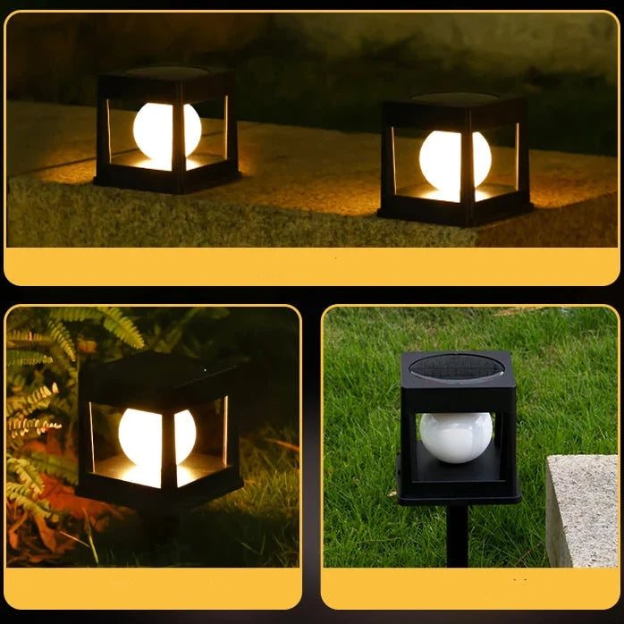 Lampe de jardin solaire à LED