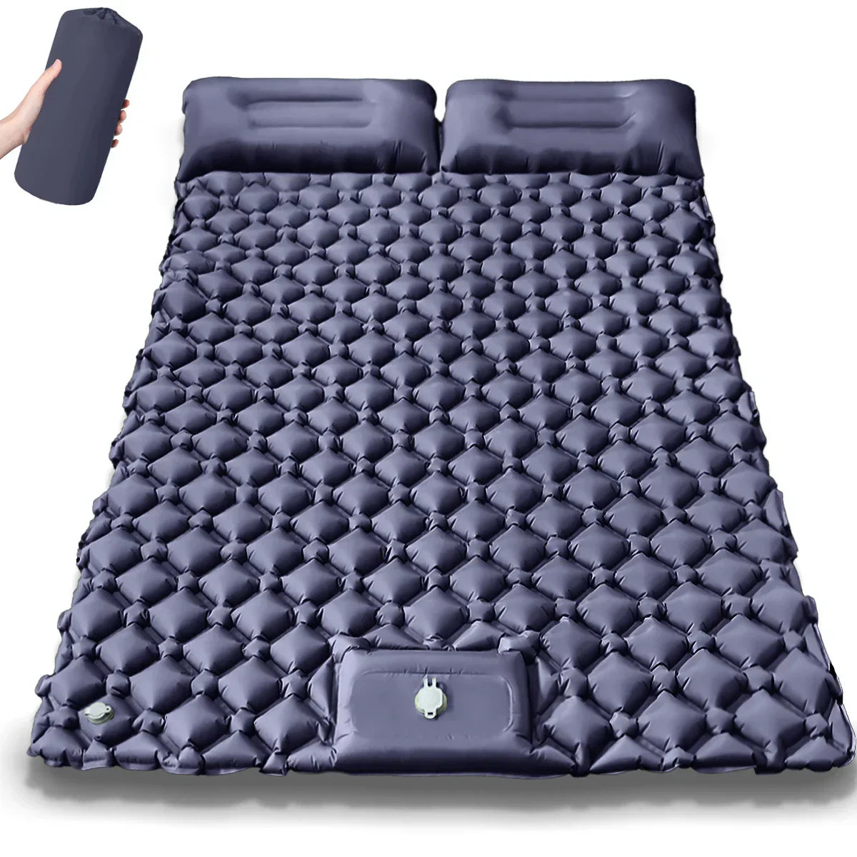 Matelas gonflable double extra-large pour le camping – Kieran