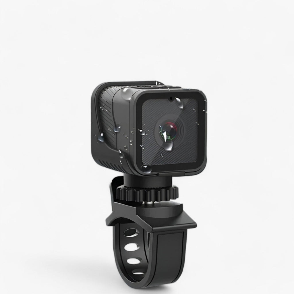 RevCam 1080P HD Caméra WiFi Étanche – Caméra d'action compacte pour vélos et motos