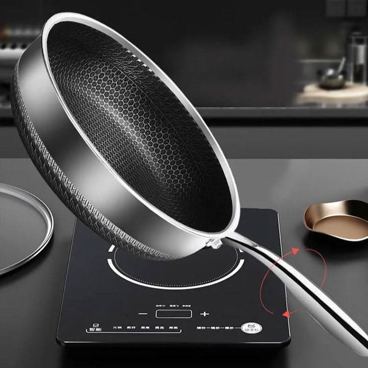 STEELCORE – Poêle en acier inoxydable pour une cuisson économique et durable