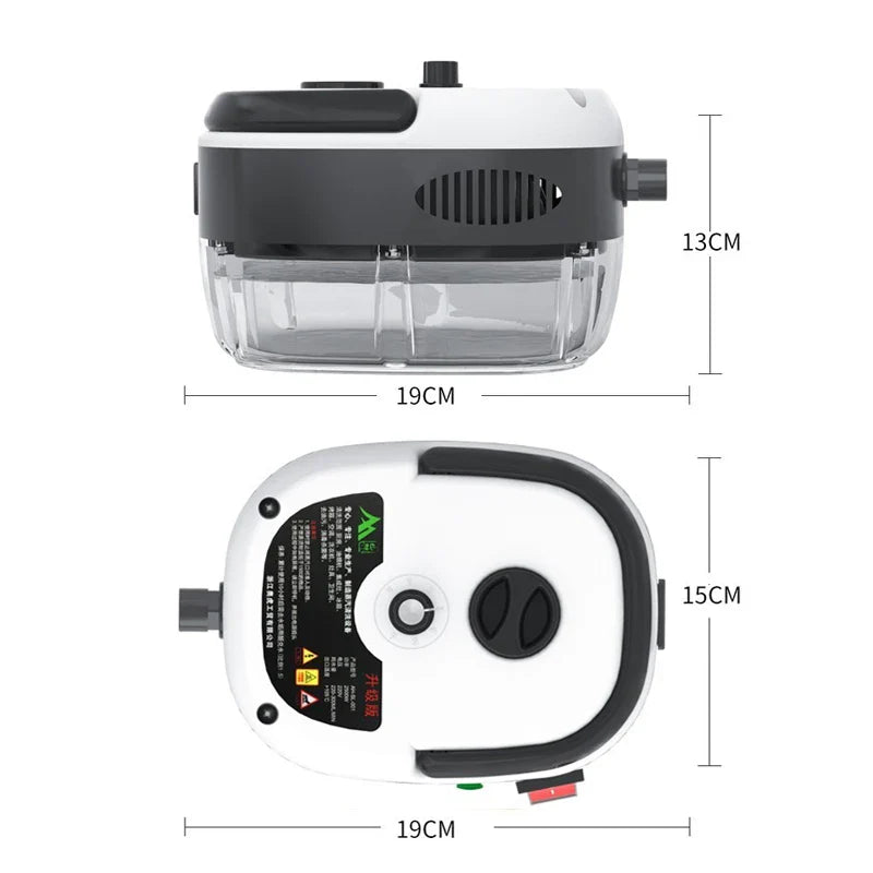 Nettoyeur à vapeur STEAMVOLT | 2500W Haute pression | 3 Bar de puissance vapeur | Pour cuisine, salle de bain & ménage