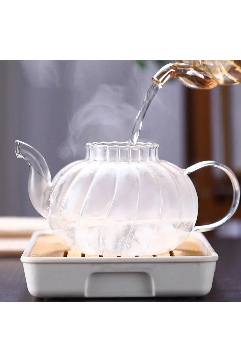 Carafe en verre résistant à la chaleur