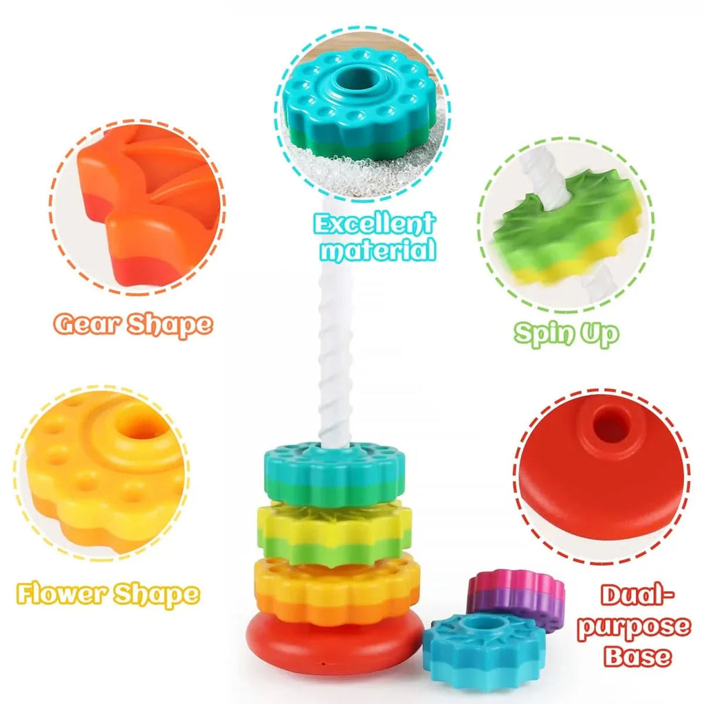 Jouet à empiler pour bébés – Éveil et apprentissage