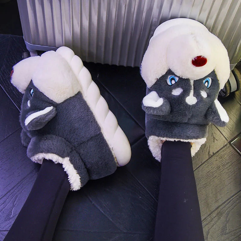 Chaussons Husky – Pour Chaleur et Joie à Domicile