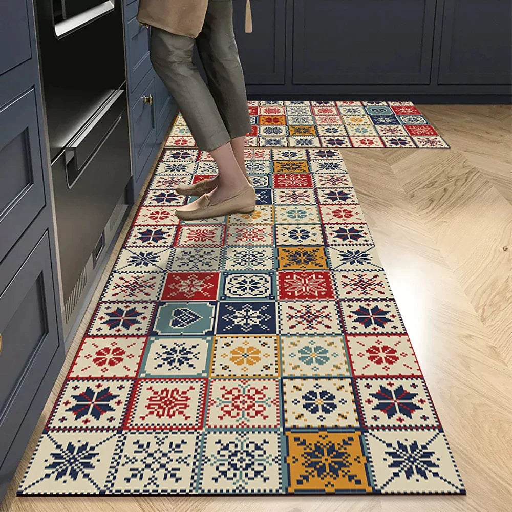 Tapis de Cuisine Antidérapant Premium