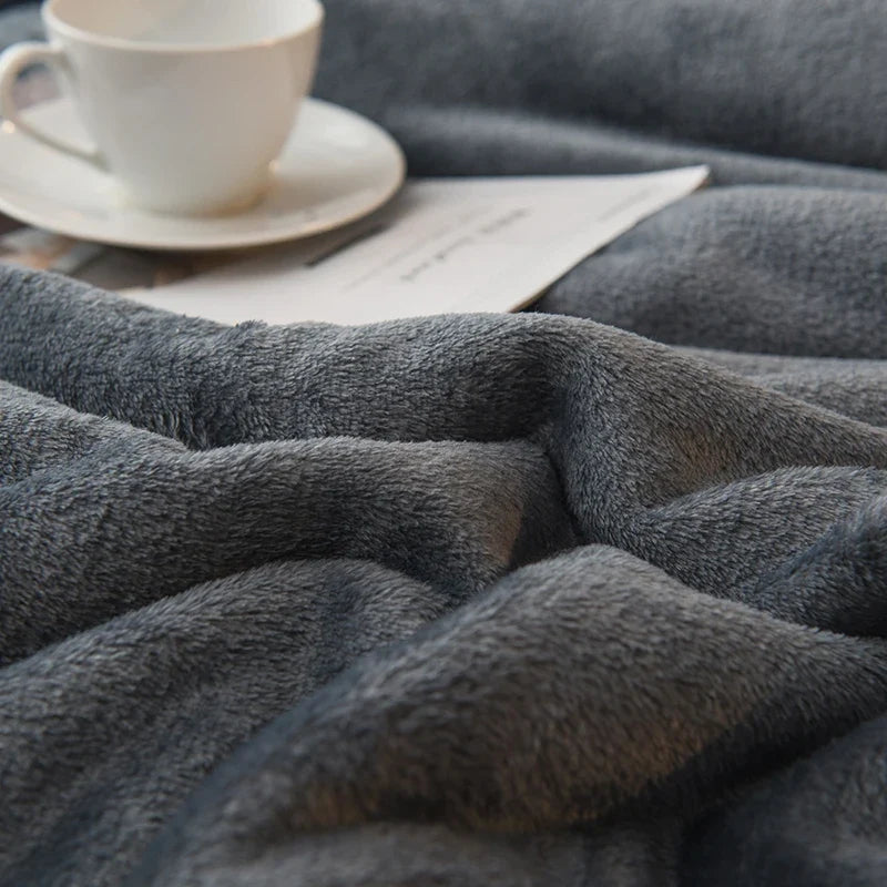 Housse de couette en Thermofleece réversible