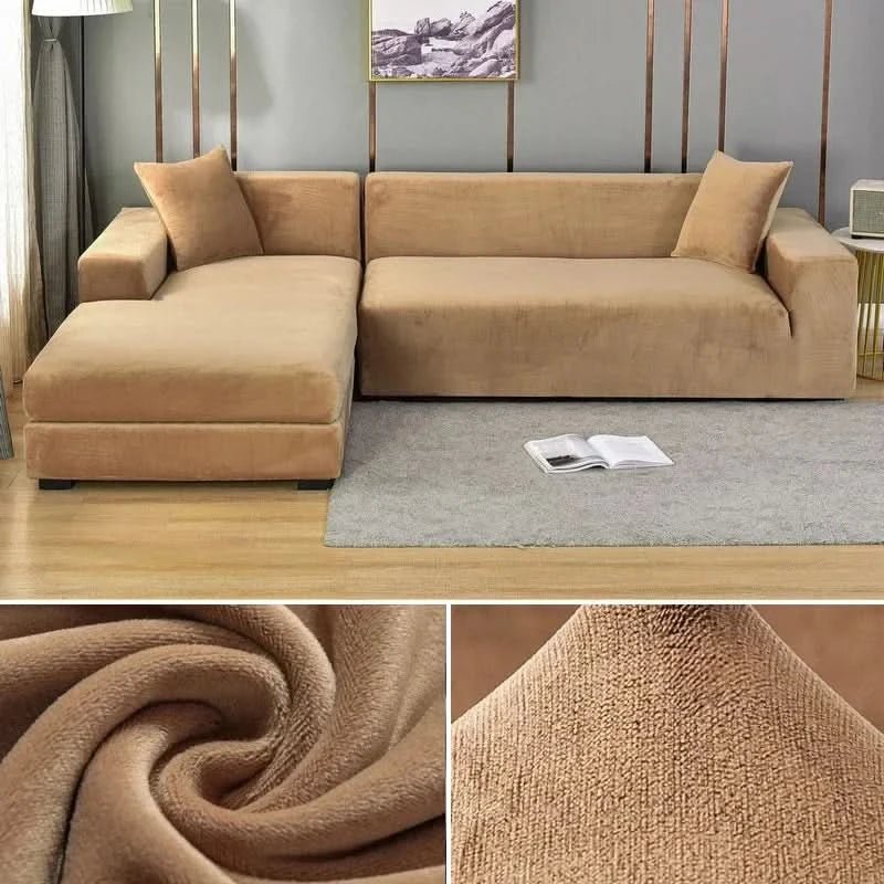 SAMTLUX – Housse de canapé – Élastique & Luxueuse pour chaque salon
