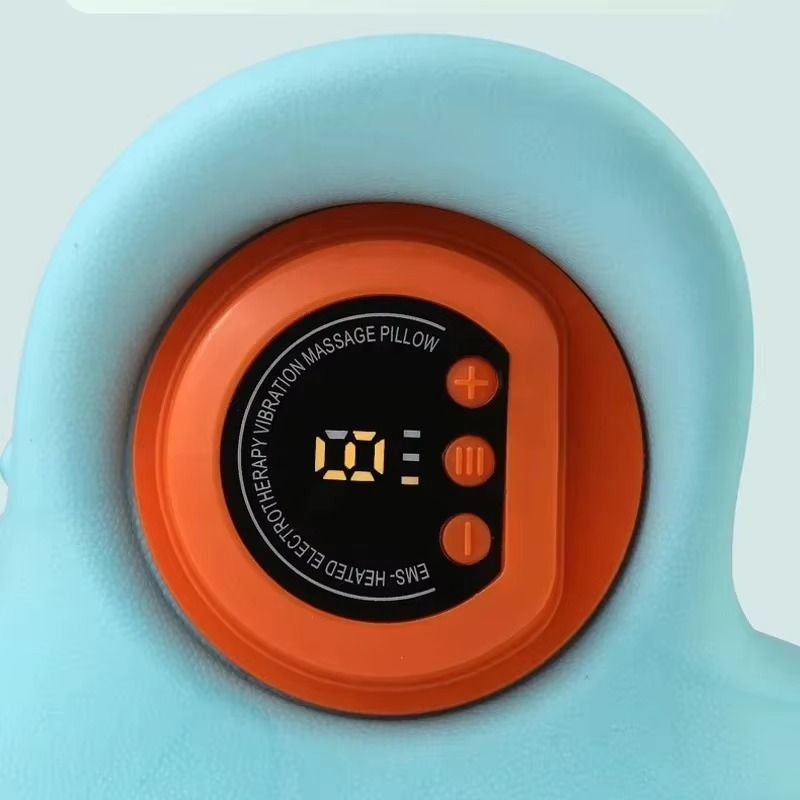 Skanto | Massager Cervical Électrique – Soulagement Intelligent de la Douleur au Cou avec Chaleur & Thérapie par Pulsations