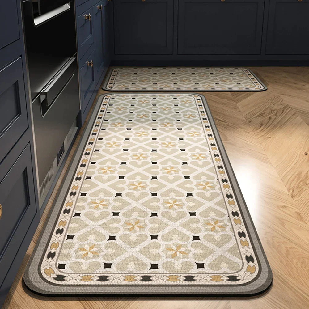 Tapis de Cuisine Antidérapant Premium