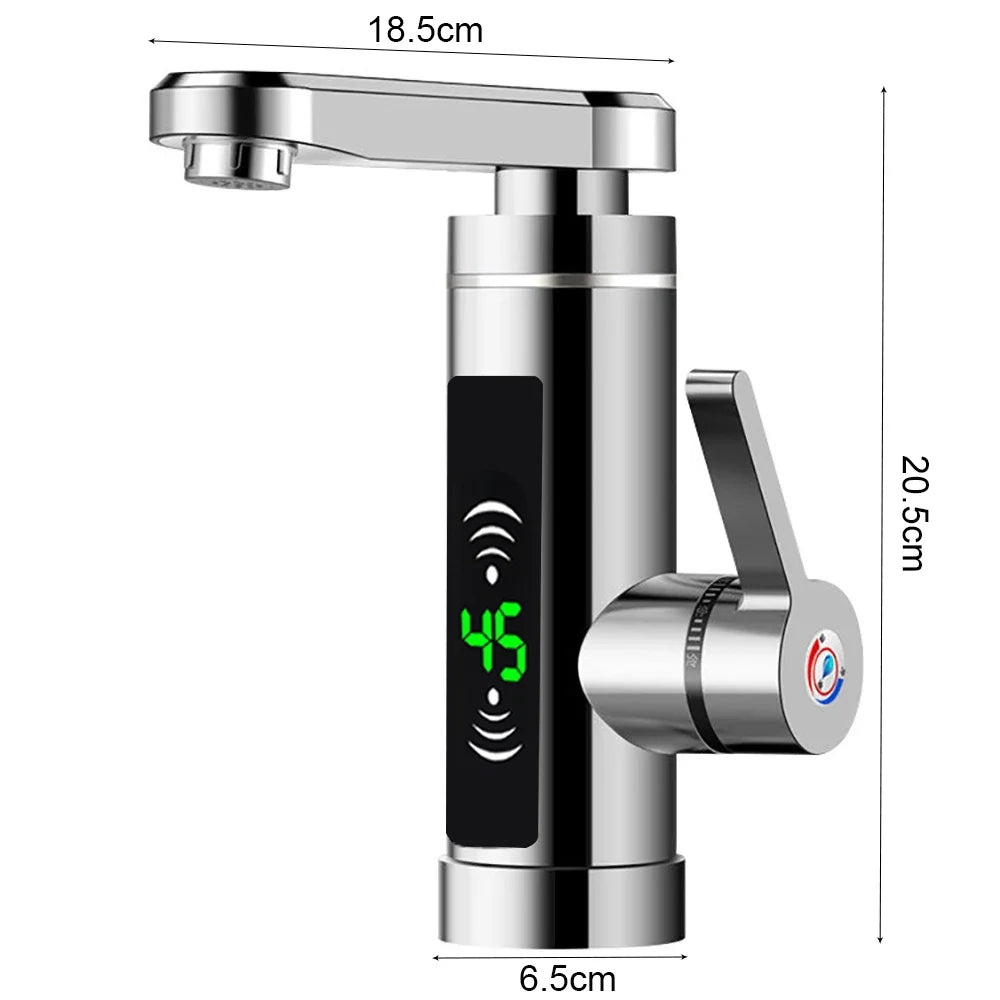 Robinet de cuisine numérique avec chauffage instantané