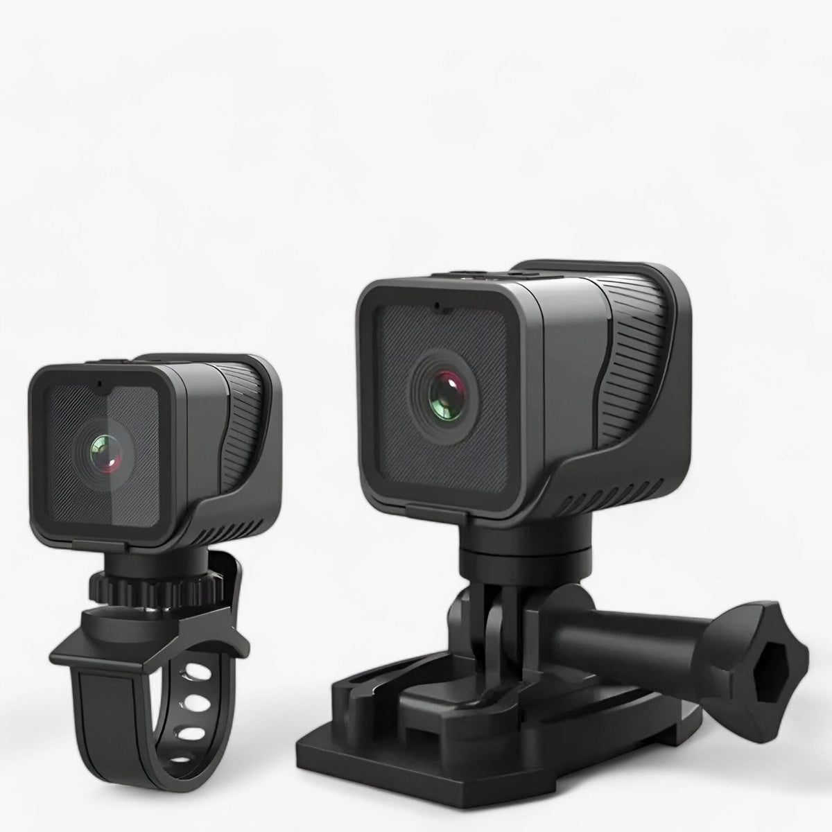 RevCam 1080P HD Caméra WiFi Étanche – Caméra d'action compacte pour vélos et motos