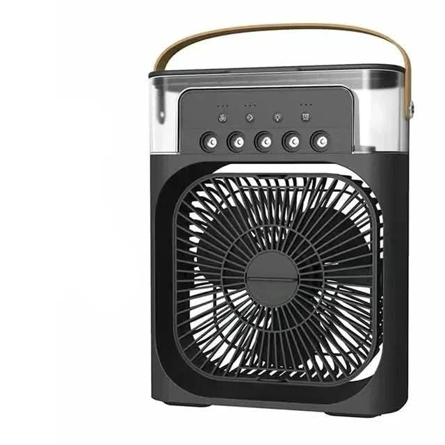 Humidificateur portable mini avec ventilateur 2-en-1 – refroidissement de bureau
