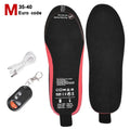 Semelles chauffantes WarmStep Pro | Rechargeables avec télécommande | 3 niveaux de chaleur | Découpables | Chauffe-pieds électriques pour l'hiver et les activités en extérieur