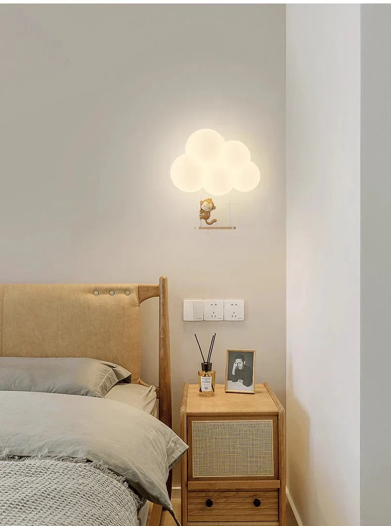 Magie de la Lumière dans la Lampe Murale pour Enfants