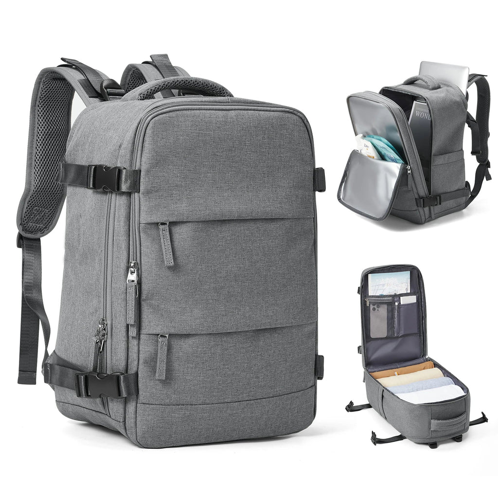 Sac à dos de voyage Travomate | Étanche & Polyvalent | Compartiment pour ordinateur portable 15,6" | Grande capacité avec séparation humide-sèche