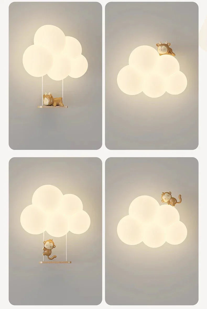 Magie de la Lumière dans la Lampe Murale pour Enfants