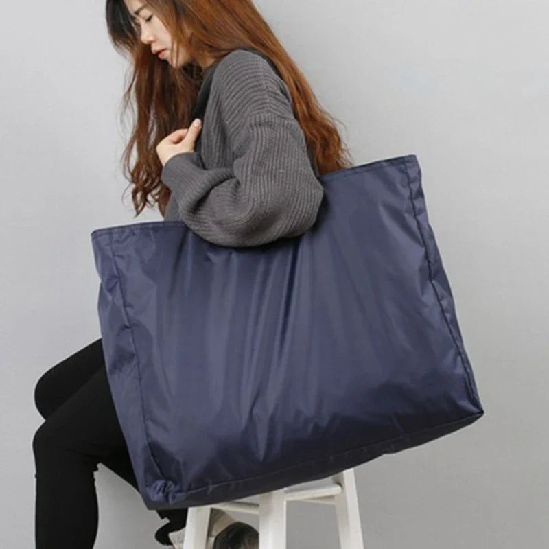 Sac de voyage imperméable Voyanella | Pliable & Léger | Grande capacité | Weekender en nylon pour femmes | Disponible en 4 tailles