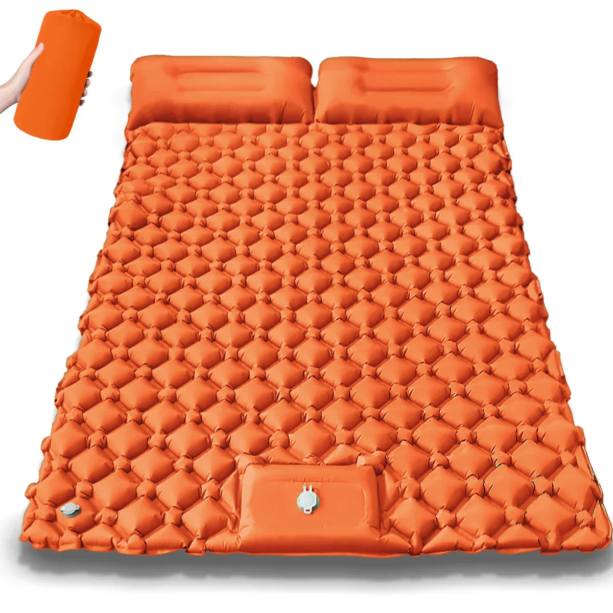 Matelas gonflable double extra-large pour le camping – Kieran