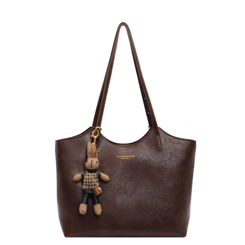Sac fourre-tout femme spacieux avec doubles poignées