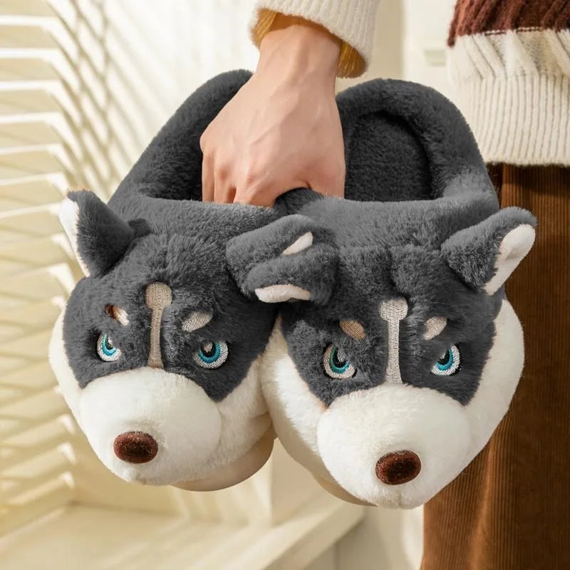 Chaussons Husky – Pour Chaleur et Joie à Domicile