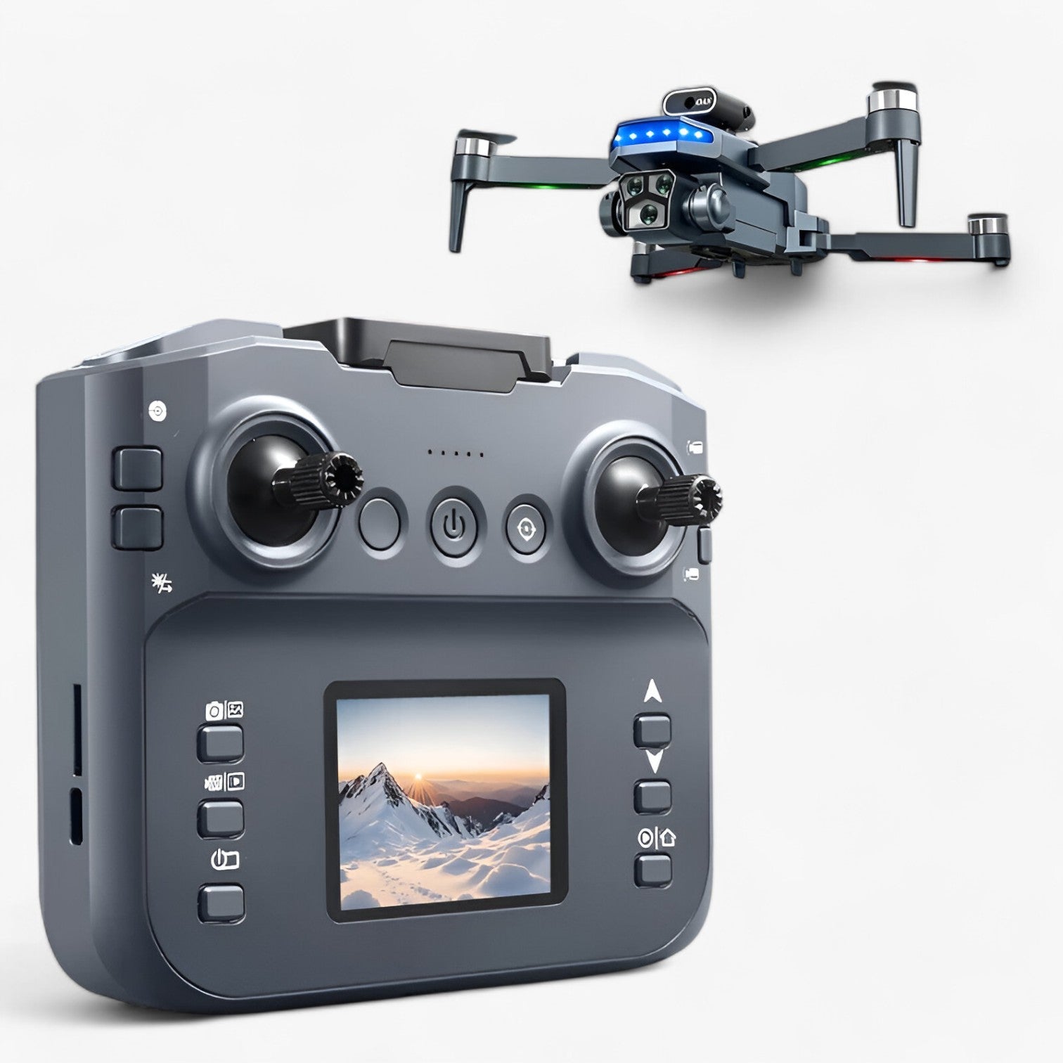 Drone SkyAura haute performance caméra 8K évitement obstacles