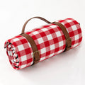Couverture de Pique-Nique Imperméable avec Motif à Carreaux et Rembourrage en Mousse Confortable