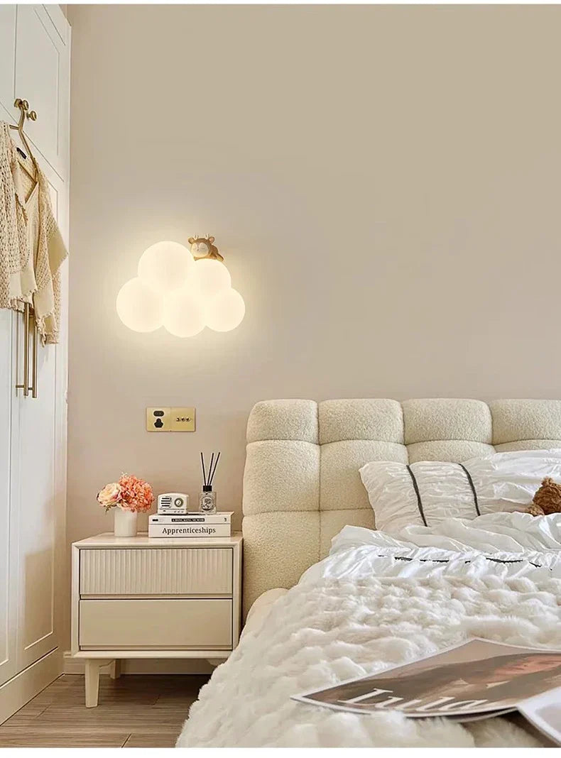 Magie de la Lumière dans la Lampe Murale pour Enfants
