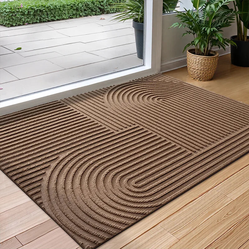 AquaGuard Tapis – Tapis de Porte Antidérapant Absorbant l'Eau pour Intérieur & Extérieur