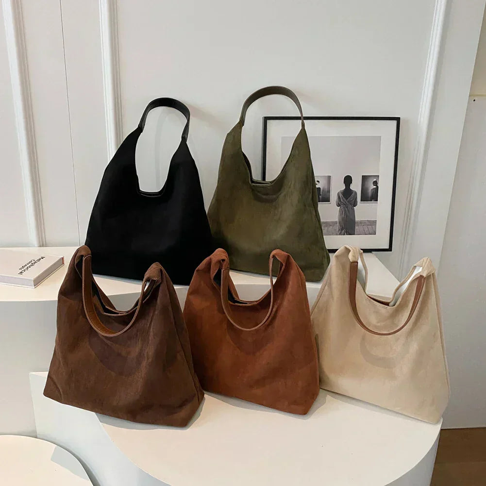Sac Tote en Daim Naturel