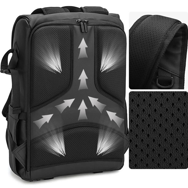 Sac à bandoulière imperméable pour appareil photo – Arven – (Grande capacité)