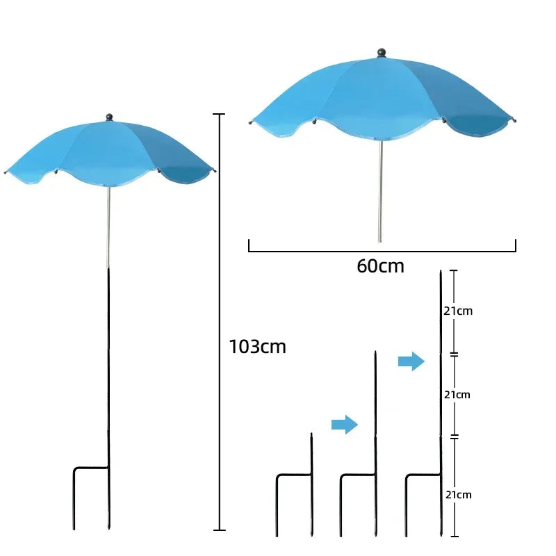 FloraShade™ | Ombre de Plante – 75% de Protection UV & Protection Solaire Réglable