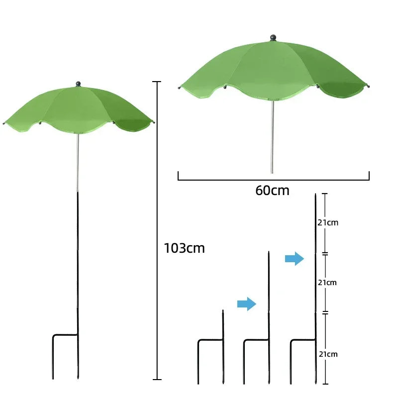 FloraShade™ | Ombre de Plante – 75% de Protection UV & Protection Solaire Réglable